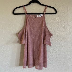 Shimmery dressy top